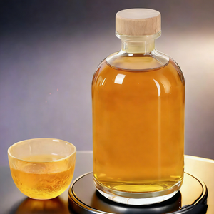 Bouteilles d'alcool en <span class=keywords><strong>verre</strong></span> transparent 100ml 250ml 500ml Couvercles en liège pour le brassage à la maison pour les boissons <span class=keywords><strong>Limoncello</strong></span> Liqueurs Alcools Approvisionnement en vrac - Product Image 5