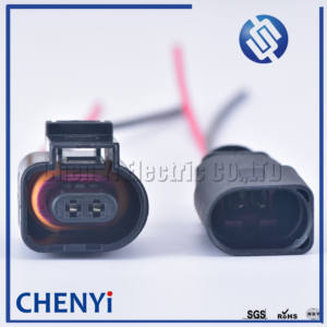 ปลั๊กเซ็นเซอร์อุณหภูมิรถยนต์ <span class=keywords><strong>2</strong></span> ขา 1J0973802 1J0973702 ตัวเมียหรือตัวผู้ ขนาด 1.5 มม. ปลั๊กป้องกันการรั่วซึม พร้อมสายไฟ สำหรับรถยนต์ VW - Product Image 5