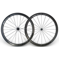 Magicbros MG-R408 – Moyeux de roue en carbone de haute qualité 40 mm pour vélo de route, jantes en alliage pour compétition, frein V, frein à jante, vélo de route 700c