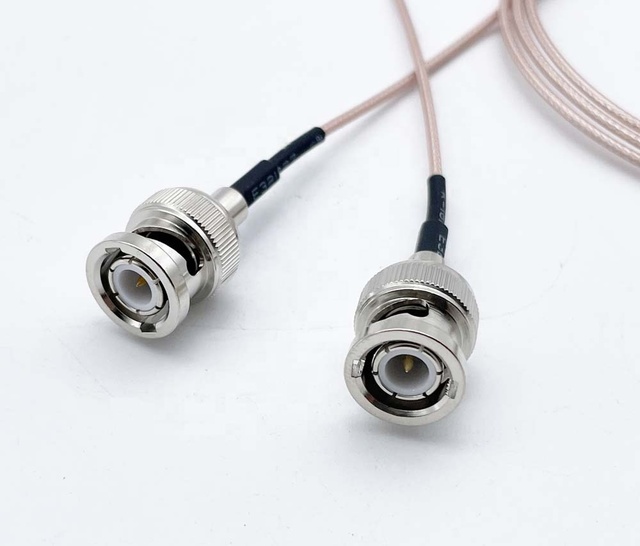 RG316 50 Ohm BNC Male to BNC Male Adapter Video Coaxial Cable for SDI Camera Security CCTV DVR BMCC System