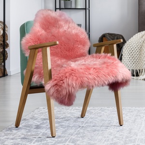 Alfombra Rosa <span class=keywords><strong>de</strong></span> Lana Real, Alfombra <span class=keywords><strong>de</strong></span> Piel <span class=keywords><strong>de</strong></span> Oveja <span class=keywords><strong>de</strong></span> Alta Calidad <span class=keywords><strong>para</strong></span> el Hogar, Alfombra Esponjosa Hecha a Mano a <span class=keywords><strong>Precio</strong></span> <span class=keywords><strong>de</strong></span> Fábrica - Product Image 2
