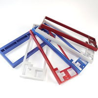 Clavier mécanique personnalisé en aluminium usiné CNC, boîtier de clavier mécanique, kit de clavier mécanique