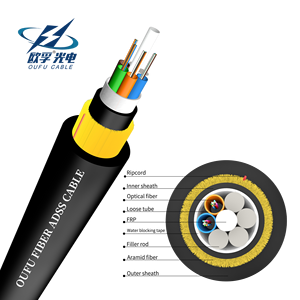 Câble à fibre optique 24 cœurs autoportant monomode ADSS Prix du câble à fibre optique-Câble à fibre optique extérieur - Product Image 2