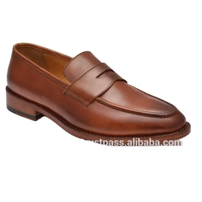 Goodyear-zapatos de cuero con ribete para hombre, calzado masculino de diseño elegante y de alta calidad, diseño resistente y duradero