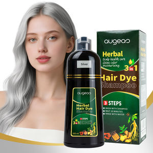 Mejor Precio, Tinte para el Cabello 3 en 1, Sin Amoníaco, Permanente, Cubre Perfectamente las Canas, Extractos Herbales de Ginseng, Champú - Product Image 1