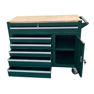 Nouvelle conception d'armoire <span class=keywords><strong>de</strong></span> rangement d'outils <span class=keywords><strong>de</strong></span> <span class=keywords><strong>garage</strong></span> en fer robuste à 6 tiroirs avec <span class=keywords><strong>porte</strong></span>, OEM/ODM disponible - Product Image 3