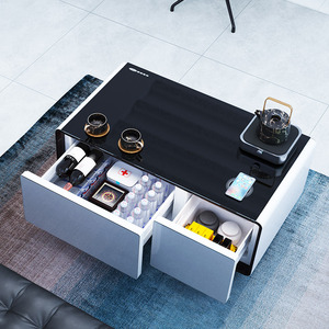 <span class=keywords><strong>Table</strong></span> <span class=keywords><strong>d</strong></span>'<span class=keywords><strong>appoint</strong></span> intelligente de luxe <span class=keywords><strong>avec</strong></span> réfrigérateur et <span class=keywords><strong>tiroir</strong></span> réfrigérant, mobilier intelligent, <span class=keywords><strong>table</strong></span> basse, salon, chambre à coucher - Product Image 5