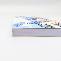 Cuaderno de tapa dura personalizado, económico y colorido, con diseño de dibujos animados, bloc de notas impreso a medida, diario profesional liso
