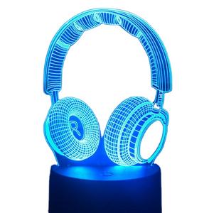 Con control remoto, juego regulable, lámparas de ilusión LED, luz de ambiente de juego, luz nocturna 3D <span class=keywords><strong>para</strong></span> reproductor de juegos, sala de juegos de regalo - Product Image 1