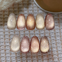 DANNYCOLL nouvelle tendance saisonnière 9 couleurs automne et hiver Cat Eye Collection vente en gros Nail Art peinture UV Gel Cat Eye Polish Set