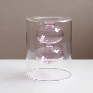 Handmade Glass Crystal Vase For Home Decoration
