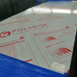 Panneaux de <span class=keywords><strong>toiture</strong></span> en <span class=keywords><strong>polycarbonate</strong></span> double couche transparents pour serres et véranda, plaques alvéolaires en <span class=keywords><strong>polycarbonate</strong></span> - Product Image 5