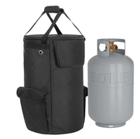 Housse de protection contre la poussière pour bouteille de propane de 30 lb de marque personnalisée pour l'extérieur, sac de transport pour bouteille de gaz propane