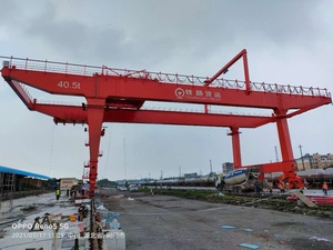Kran Gantry Listrik Berkinerja Tinggi Changyuan yang Dipasang di Rel 80/40 Ton Rentang 20-40m Tinggi Angkat 20m Motor Bearing/Gear Engine - Product Image 4