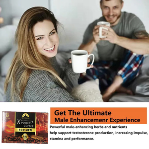 กาแฟสำเร็จรูปมาคาแบล็คคุณภาพสูงสำหรับผู้ชาย กาแฟสมุนไพรธรรมชาติจากแอฟริกา รสชาติกลมกล่อม รสครีม บรรจุในซอง - Product Image 4