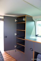 Ventes importantes d'armoires hautes personnalisées en aluminium pour camping-car Sprinter