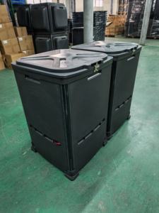 80kg 120kg Su Ürünleri Yetiştiriciliği Havuzu Otomatik Balık Besleyici Büyük Havuz Deniz Su Ürünleri Yetiştiriciliği için Zamanlayıcı Ayarlı - Product Image 4