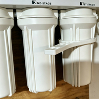 Filtergehäuse-Öffnungsschlüssel Weiß 10 Zoll Wasserfiltergehäuse-Schlüssel für 2,5 Zoll Langlebiger Schraubenschlüssel PP-Filtermembran-Gehäuseschlüssel