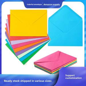 Hot Sale <strong>Mini</strong> Western Style Paper Wallet <strong>Envelopes</strong> Colorful Membership Card Invitation Letters Cross-Border Wholesale <strong>Envelopes</strong> - Product Image 3