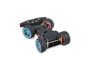 Plataforma de Carreras Inteligente de Metal Makerfabs para Ardruino/Raspberry Pi, Accionada por las Ruedas Traseras y Direccionada por Varillas, 700g B381 - Product Image 4