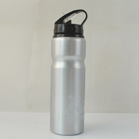 Bouteille d'eau sportive en aluminium, certifiée FDA, pour la randonnée en extérieur, portable et anti-fuite