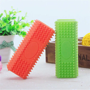 Spazzola per Cani in Gomma per Toelettatura e Massaggio, Rimuove il Pelo, Vendita Calda 2025 - Product Image 3