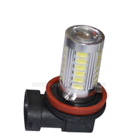 Feux de brouillard LED pour voiture 12V 33smd 33led 5630 H11 9005 Hb3 9006 Hb4, blanc, rouge, jaune, autres accessoires d'éclairage automobile