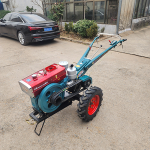 Trattore Agricolo Multifunzione 20HP Diesel con <span class=keywords><strong>Motocoltivatore</strong></span>, Aratro, Rimorchio e Carrello - Mini Trattore <span class=keywords><strong>per</strong></span> Agricoltura - Product Image 4