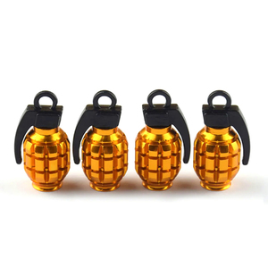 Granadas para neumáticos MAXFORD, decoración exterior, tapa de válvula, Color mágico, tapa antipolvo de aleación de aluminio, granadas para coche y motocicleta - Product Image 1