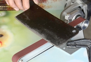 Máquina lijadora de banda pequeña DIY Mini amoladora angular Retrofit máquina de papel de <span class=keywords><strong>lija</strong></span> carpintería afilador <span class=keywords><strong>cuchillo</strong></span> soporte de pulido - Product Image 4