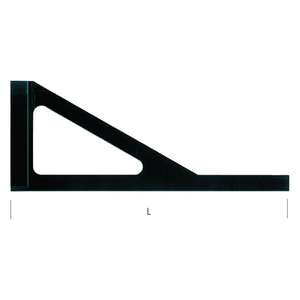 METRICA - 50518 CARRÉ PROFESSIONNEL POUR VERRE-EAN 8001066505180 CARRÉS ET COMPAS - Product Image 1