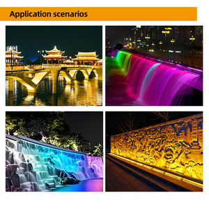 Cwl2328 <span class=keywords><strong>Luce</strong></span> Lineare LED RGBW DMX Personalizzata IP66 Impermeabile per Illuminazione Architettonica Esterna di Facciate di Edifici - Product Image 2