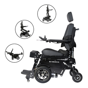 KSM-311電動電動パワー電動リクライニングスタンディング車椅子付きアンチローリングスタンディングアップ車椅子 - Product Image 2