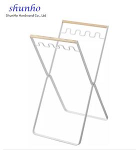 Plegable bolsa de basura soporte blanco - Product Image 1