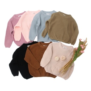 Camiseta para Bebé, Playera para Niños, Ropa de Algodón, Suéter de Manga Larga, Ropa de Invierno para Bebé, Camisa de Color Sólido - Product Image 1