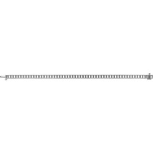 Pulsera de tenis de plata de ley 925 con circonitas cúbicas, clásica, de lujo, unisex, de alto brillo, hipoalergénica, duradera, MOQ bajo, premium - Product Image 2