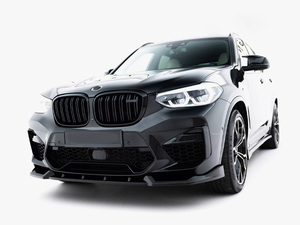 KSEEK Spoiler Anteriore con Barre Verticali per <span class=keywords><strong>BMW</strong></span> <span class=keywords><strong>X3</strong></span> M F97 <span class=keywords><strong>2017</strong></span> - 2021 - Product Image 3