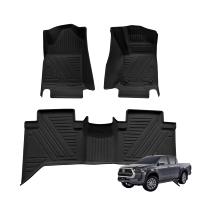Tapis de voiture OEM/ODM de luxe 3D antidérapant en TPE, motif lettres, pour BYD M6 RHD, épaisseur 3,5 mm, toutes saisons, intérieur, facile à nettoyer