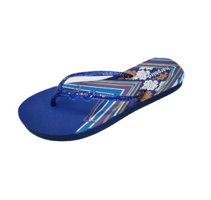 <span class=keywords><strong>Sandali</strong></span> piatti da donna alla moda, ciabatte casual di tendenza, design di fabbrica, in PE, tinta unita, all'ingrosso - Product Image 4