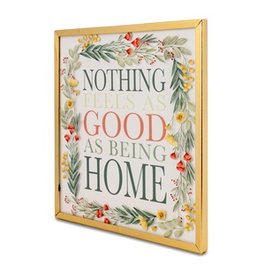 TD <strong>10x10</strong> <strong>Framed</strong> Wall Art-Nothing Feels As Good