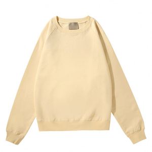 Customized Logo Embroidered Printed NO MOQ Loose Fit <b>Heart</b> Pattern 460g Heavyweight Pure Cotton Terry Men's Sweatshirt - Product Image 2