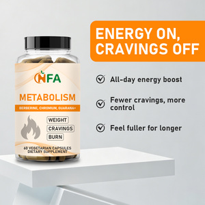 Best Selling <b>Metabolism</b> Capsules Contains Chromium With Citrus and Guarana Blend Activates <b>Metabolism</b> Adult Dietary Supplement - Product Image 4