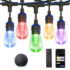 Etl แรงดันไฟฟ้าต่ํา RGB โคมไฟติดผนังดาดฟ้าสีขาวอบอุ่น Scape Led ราวบันไดเครื่องปูผิวทางกลางแจ้ง