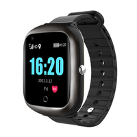 Bracelet intelligent GPS Android de haute qualité avec écran large de 1,3 pouce, alerte de vie quotidienne, appel d'urgence, montre étanche, 2G WiFi, application Android