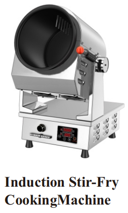 Automatic Restaurant Electric 5000W 220V Fried Rice Wok Intelligent Stir Fry Cooking Robot Commercial Cooking Machine