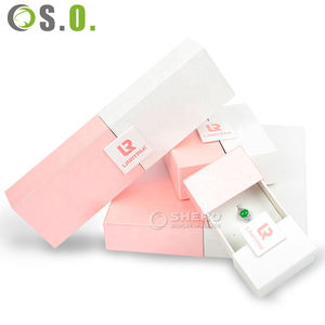 Caja de Joyería de Papel de Dos Tonos de Alta Gama Shero Luxury Premium, Color y Tamaño Personalizados para Juego de Collar, Anillo y Pendientes - Product Image 3