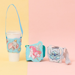 Sac fourre-tout en toile pour café et thé, porte-gobelet, style tridimensionnel élégant, avec logo - Product Image 2