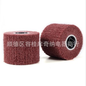 Brosse de polissage en fibre italienne, cylindre de grain 1000 pour meuleuse d'angle, outils de polissage des métaux - Product Image 1