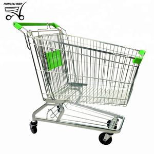 Large capacity <strong>Best</strong> Quality Wholesale Store <strong>Push</strong> Large Shopping <strong>Cart</strong> - Product Image 1