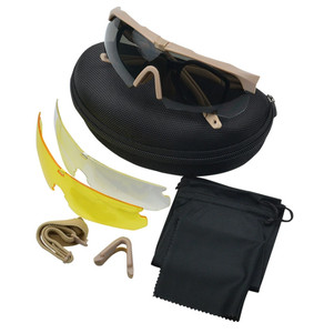 DF1215 Lunettes tactiques balistiques EDS avec verres interchangeables, lunettes de soleil HD pour le tir, lunettes balistiques pour usage tactique - Product Image 4